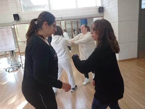 Momento de una sesión de Slow Kung Fu (13)