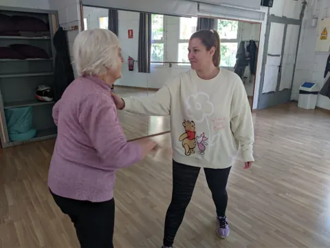 Momento de una sesión de Slow Kung Fu (16)