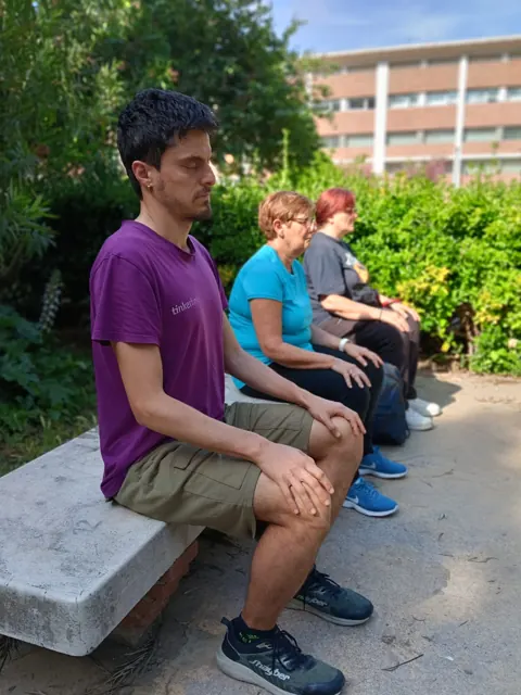 Momento de una sesión de Slow Kung Fu (21)