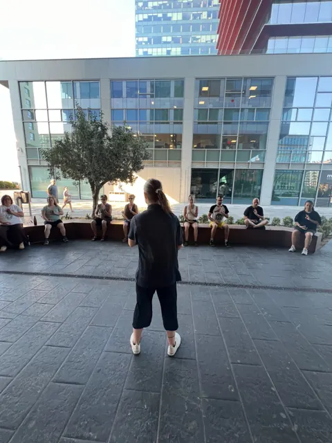 Momento de una sesión de Slow Kung Fu (29)